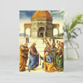 キリスト与えは聖ペテロへの鍵である シーズンカード (スタンド正面)