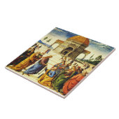 キリスト与えは聖ペテロへの鍵である タイル (側面)