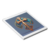 「キリスト中心の信仰表現メモ帳」 ノートパッド (アングル)