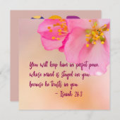 キリスト保教のフローラ感動的 (正面/裏面)