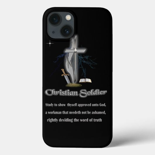キリスト兵の商品 Case-Mate iPhoneケース (裏面)