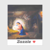 キリスト出生 シール (シート)