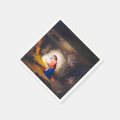 キリスト出生 スタンダードカクテルナプキン (角)