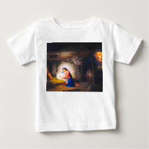 キリスト出生 ベビーTシャツ