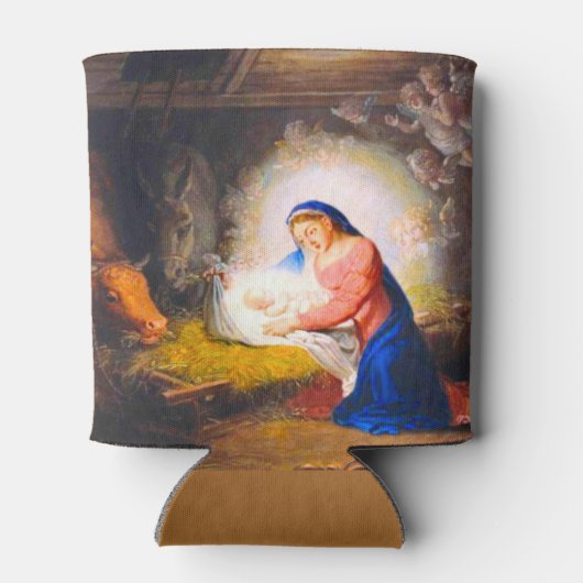 キリスト出生 缶クーラー (裏面)