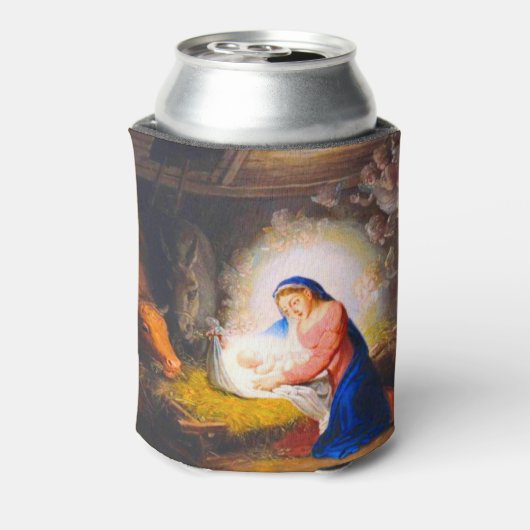 キリスト出生 缶クーラー (缶裏面)