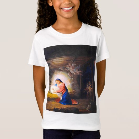 キリスト出生 Tシャツ (正面)
