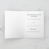 キリスト十字架の聖なる三位一体を供えるカトリックのミサ サンキューカード (内部)