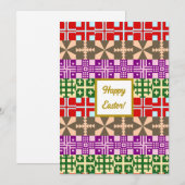 キリスト十字架模様 1 シーズンカード (正面/裏面)