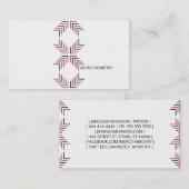 キリスト十字架 名刺 (正面/裏面)