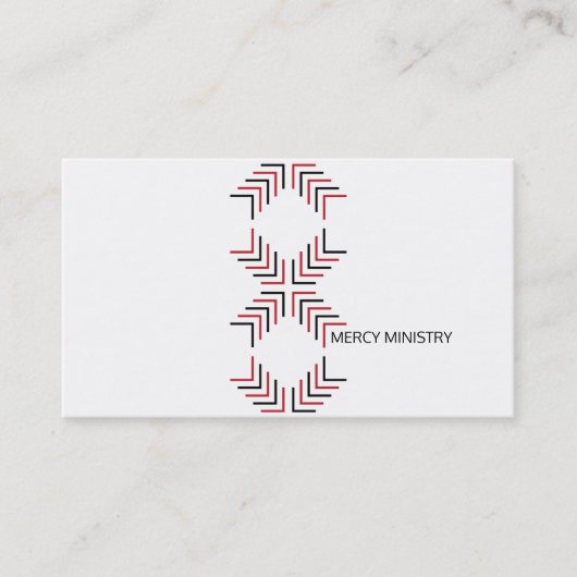 キリスト十字架 名刺 (正面)