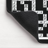 キリスト単語のパズル マウスパッド (コーナー)