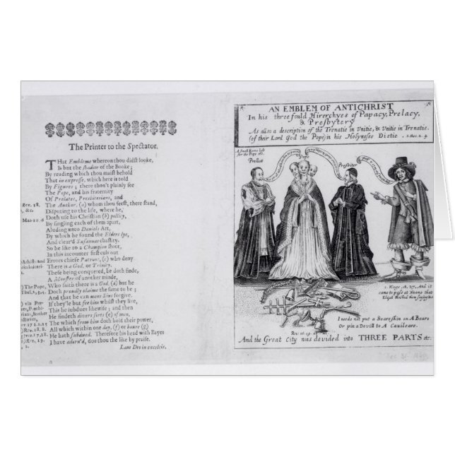 キリスト反対者の紋章 (正面横)