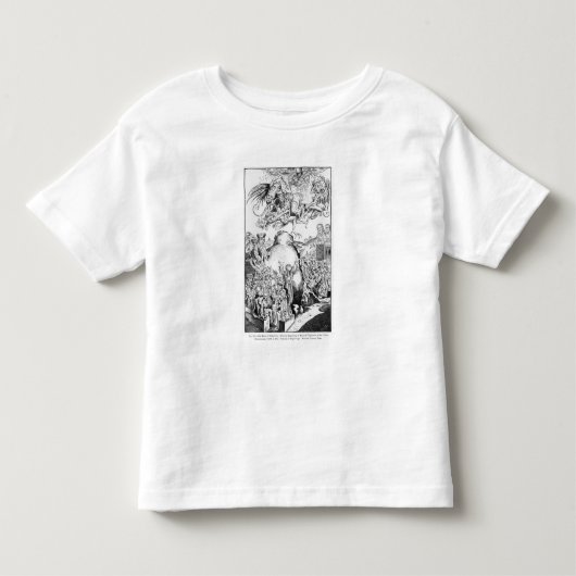 キリスト反対者の統治 トドラーTシャツ (正面)