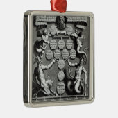 キリスト反対者オリバーの系図学 メタルオーナメント (右)