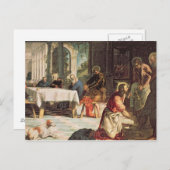 キリスト弟子達の足を洗う2 ポストカード (正面/裏面)