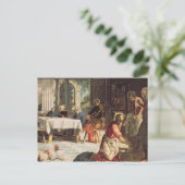 キリスト弟子達の足を洗う2 ポストカード (スタンド正面)