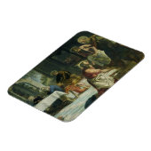 キリスト弟子達の足を洗う, c.1547 マグネット (左側)