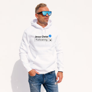 キリスト後を追の聖句クリスチャン パーカ