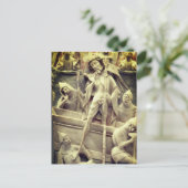 キリスト復活のパネル(中世後期) ポストカード (スタンド正面)