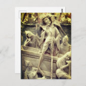 キリスト復活のパネル(中世後期) ポストカード (正面/裏面)