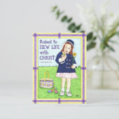 キリスト復活祭はがき感動的の新しい生活 シーズンポストカード (スタンド正面)