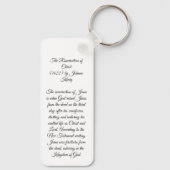 キリスト復活 キーホルダー (裏面)