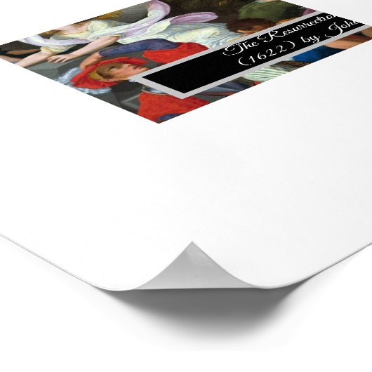 キリスト復活 ポスター (角)