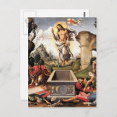 キリスト復活 ポストカード (正面/裏面)