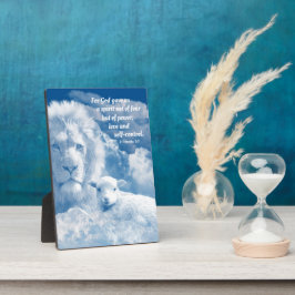 キリスト感動的教の強さの聖句 フォトプラーク