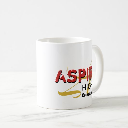 キリスト感動的教的な憧れ コーヒーマグカップ (正面右)