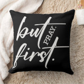 キリスト感動的教聖句 クッション (ブランケット)