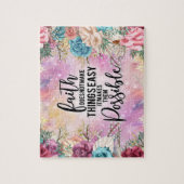 キリスト感動的教聖句 ジグソーパズル (縦)