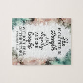 キリスト感動的教聖句 ジグソーパズル (横)