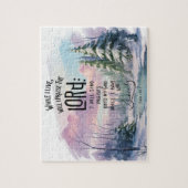 キリスト感動的教聖句 ジグソーパズル (縦)