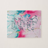 キリスト感動的教聖句 ジグソーパズル (横)