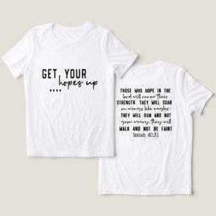 キリスト感動的教聖句 トライブレンドTシャツ