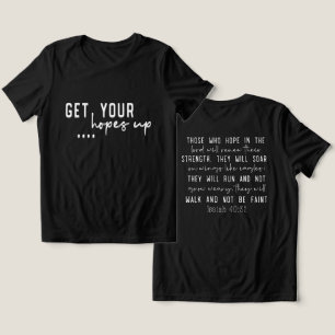 キリスト感動的教聖句 トライブレンドTシャツ