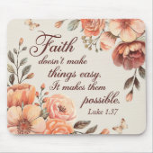 キリスト感動的教聖句 マウスパッド (正面)