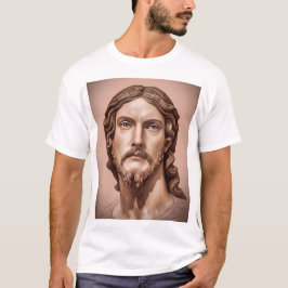 キリスト救世主の胸像 ミケランジェロ作 2026__ Tシャツ