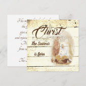 キリスト救世主は生まれた (正面/裏面)