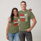 キリスト教おもしろいの信仰、通常は来背部ではない Tシャツ (ユニセックス)