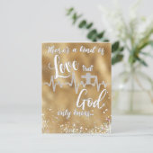 キリスト教しか知らない愛の種 ポストカード (スタンド正面)