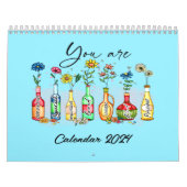 キリスト教とやる気を起こさせる引用文 カレンダー (カバー)