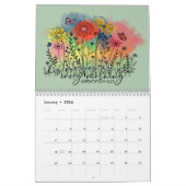 キリスト教とやる気を起こさせる引用文 カレンダー (1月 2026)