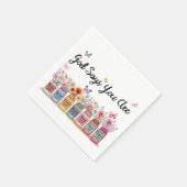 キリスト教と言うべし スタンダードカクテルナプキン (角)