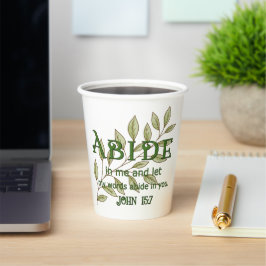 キリスト教に従う  紙コップ