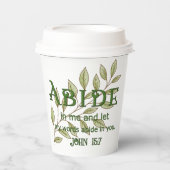 キリスト教に従う  紙コップ (正面)