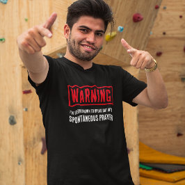 キリスト教のおもしろユニセックスデザイン Tシャツ