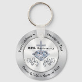 キリスト教のお土産アイディア教会の記念日 キーホルダー (正面)